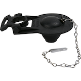 PlumbShop Universal Toilet Flapper with Chain & Hook Side_Right