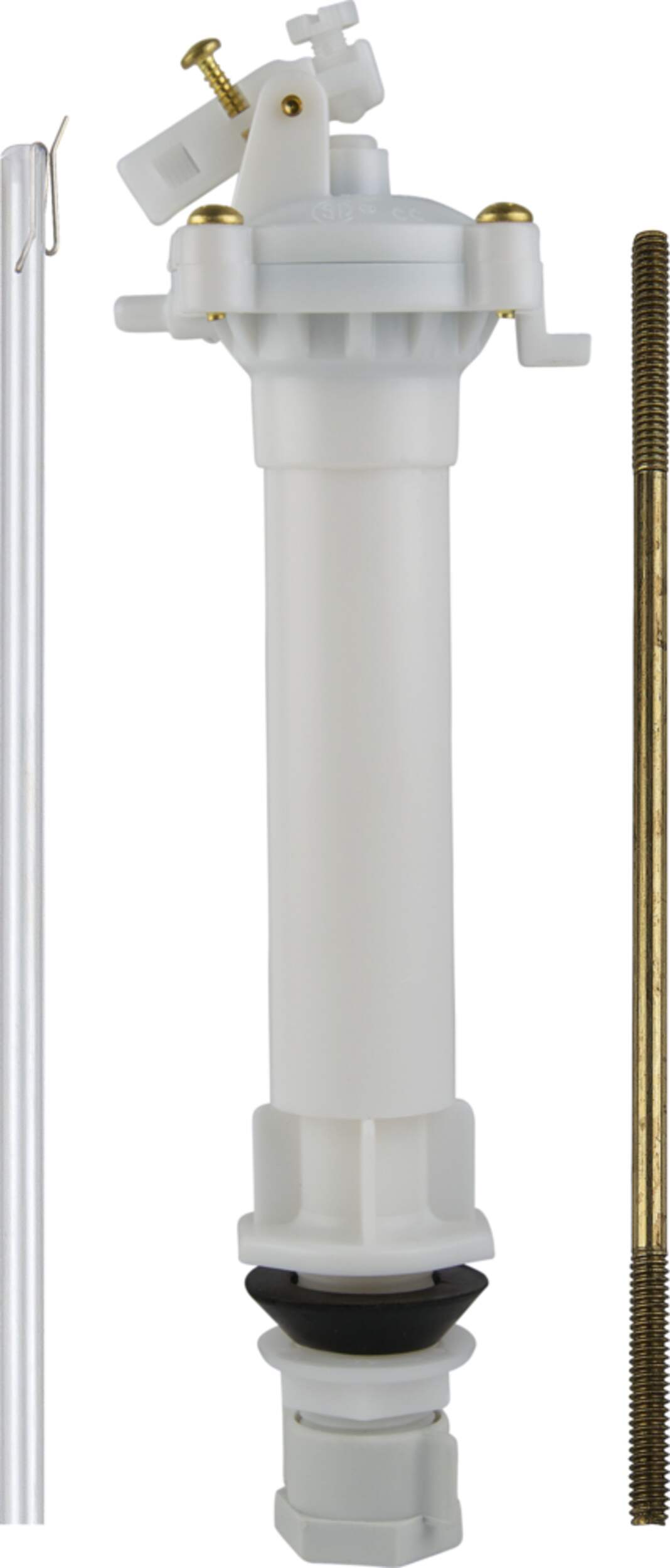 PlumbShop Plastic Toilet Fill Valve, 8.5-in Front_Flat