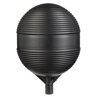 PlumbShop Tank Float Ball, Black
