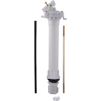 PlumbShop Anti-Siphon Plastic Toilet Fill Valve, 10-in