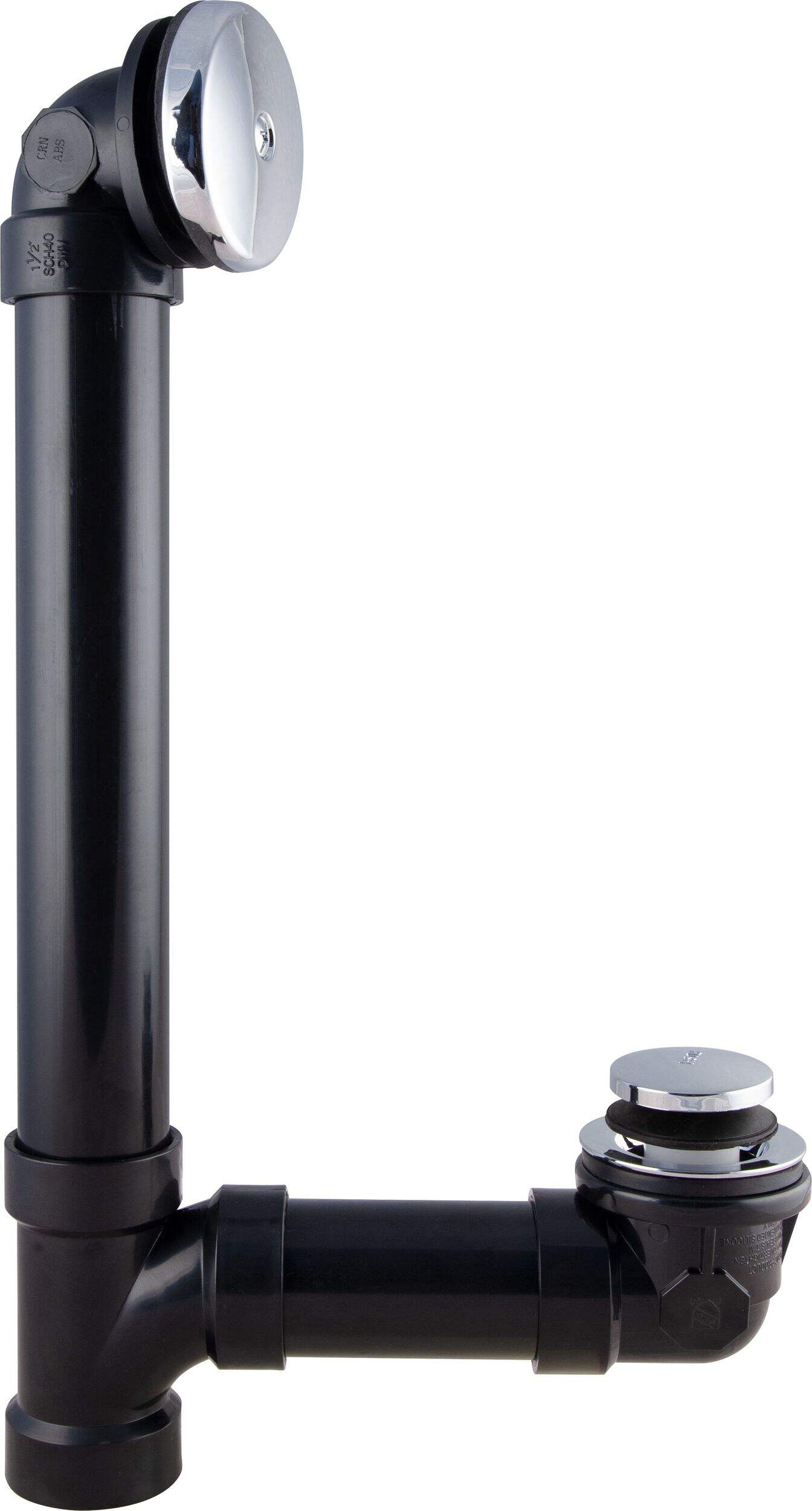 PlumbShop Bathtub Drain/Waste & Overflow Kit Side_Right