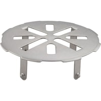 PlumbShop Stainless Steel 4-in Drain Cover Plate for 3-in ID Pipe Overhead_Plunge