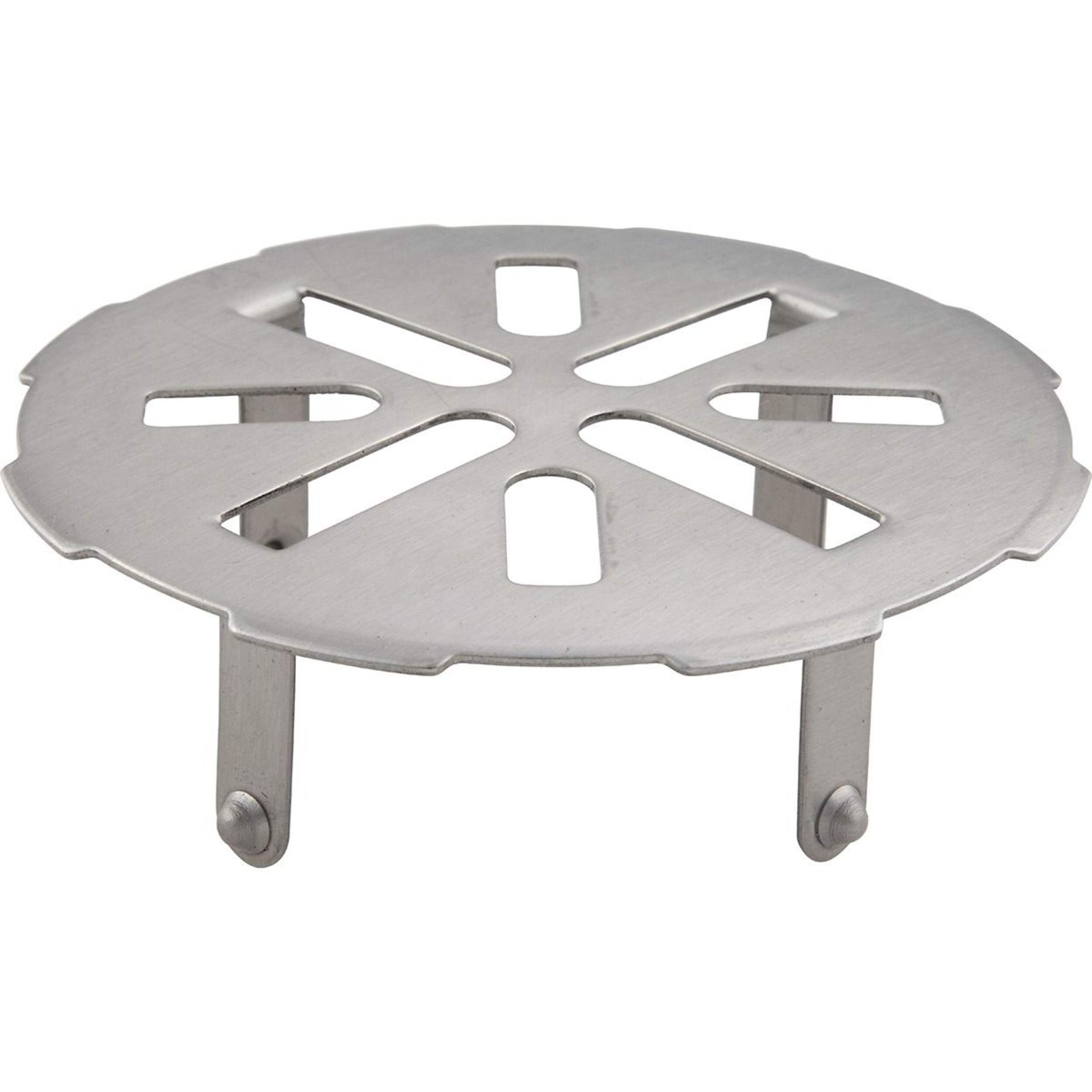 PlumbShop Stainless Steel 4-in Drain Cover Plate for 3-in ID Pipe Overhead_Plunge