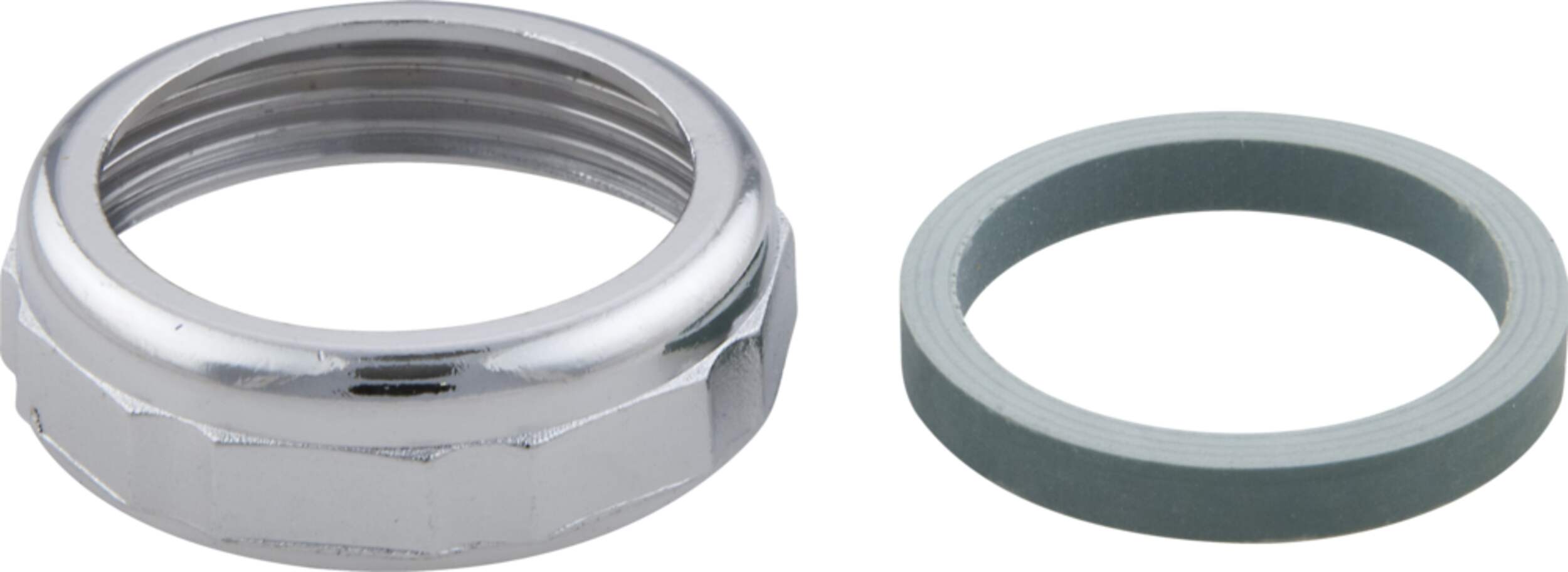 Chrome Plated Slip Joint Nut & Washer, 1/4in OD Canadian Tire