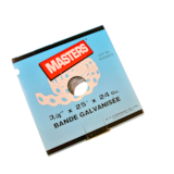 MASTERS All Round Galvanized 24 Gauge Strapping to Hang Pipes, 3/4-in x 25-ft Overhead_Flat