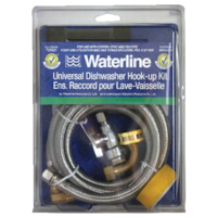Waterline Push'NConnect Universal Dishwasher Hook-Up Kit Front_Flat