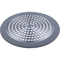 PlumbShop Deluxe Stainless Steel Sink Strainer with Rubber Ring, 3-1/2-in