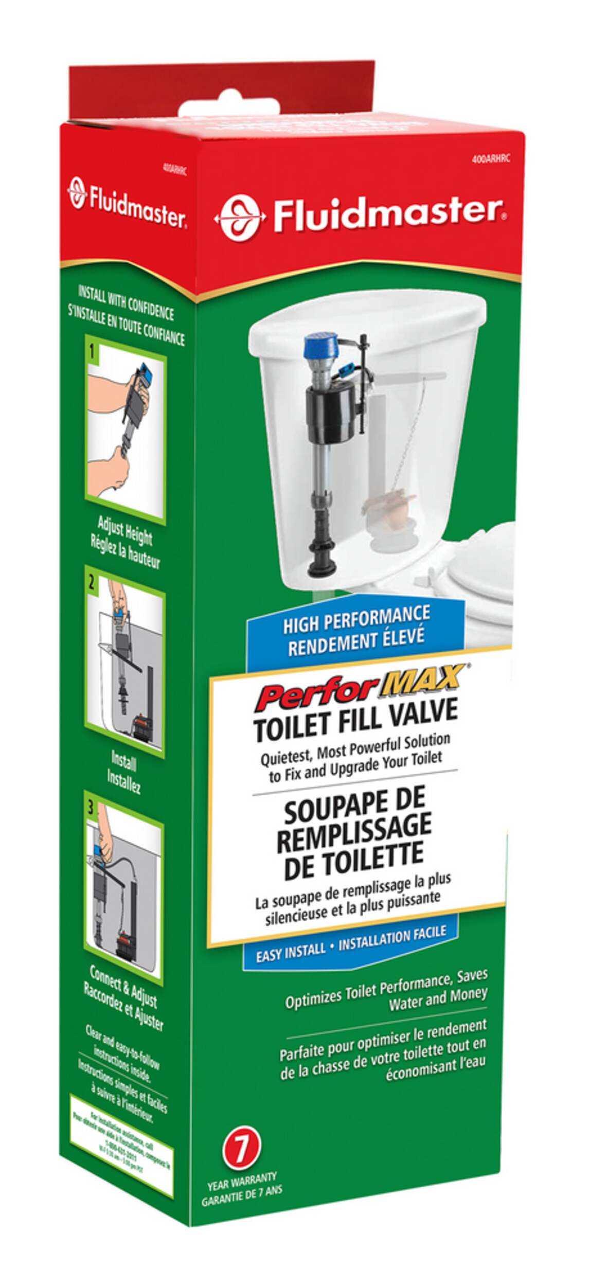 Fluidmaster Performax High Refill Rate Fill Valve Canadian Tire