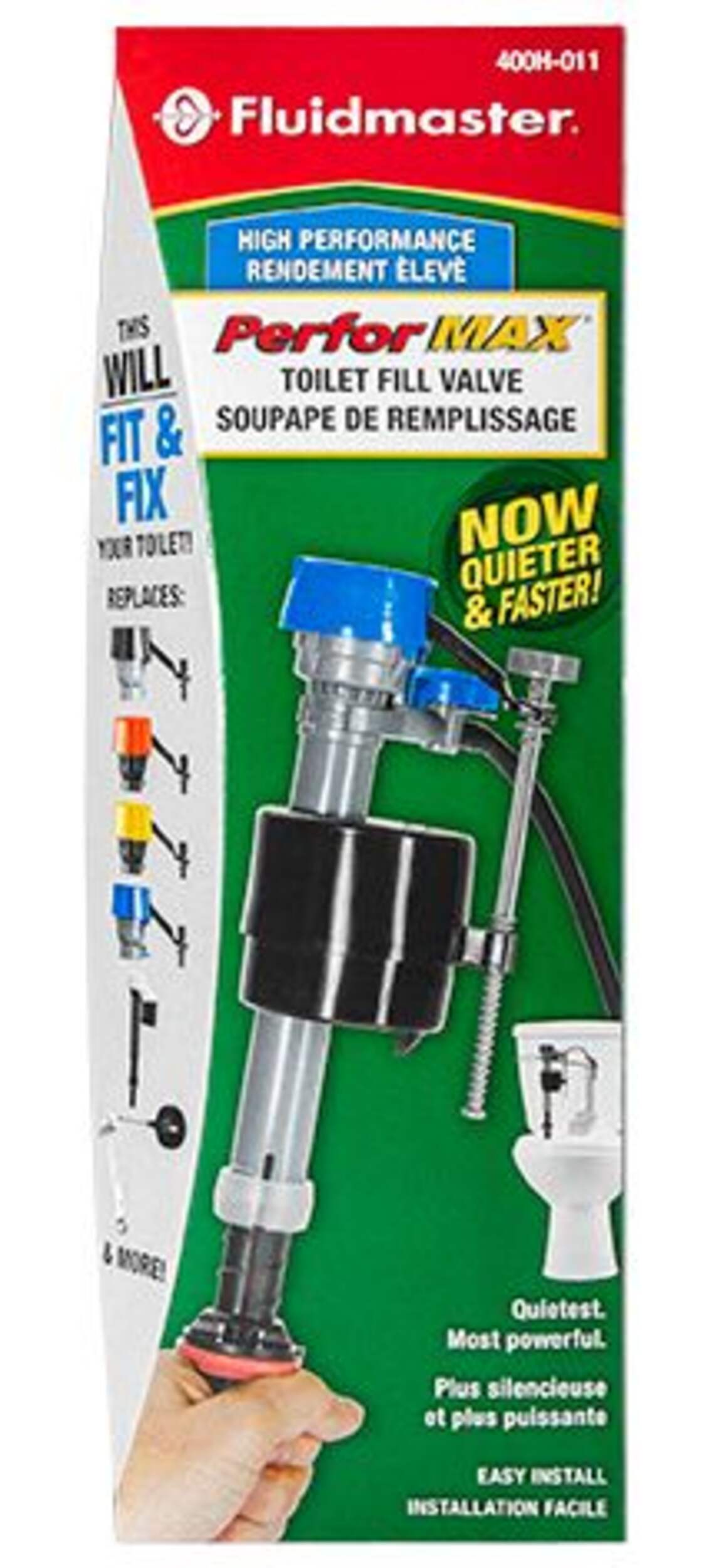 Fluidmaster Performax High Refill Rate Fill Valve Canadian Tire