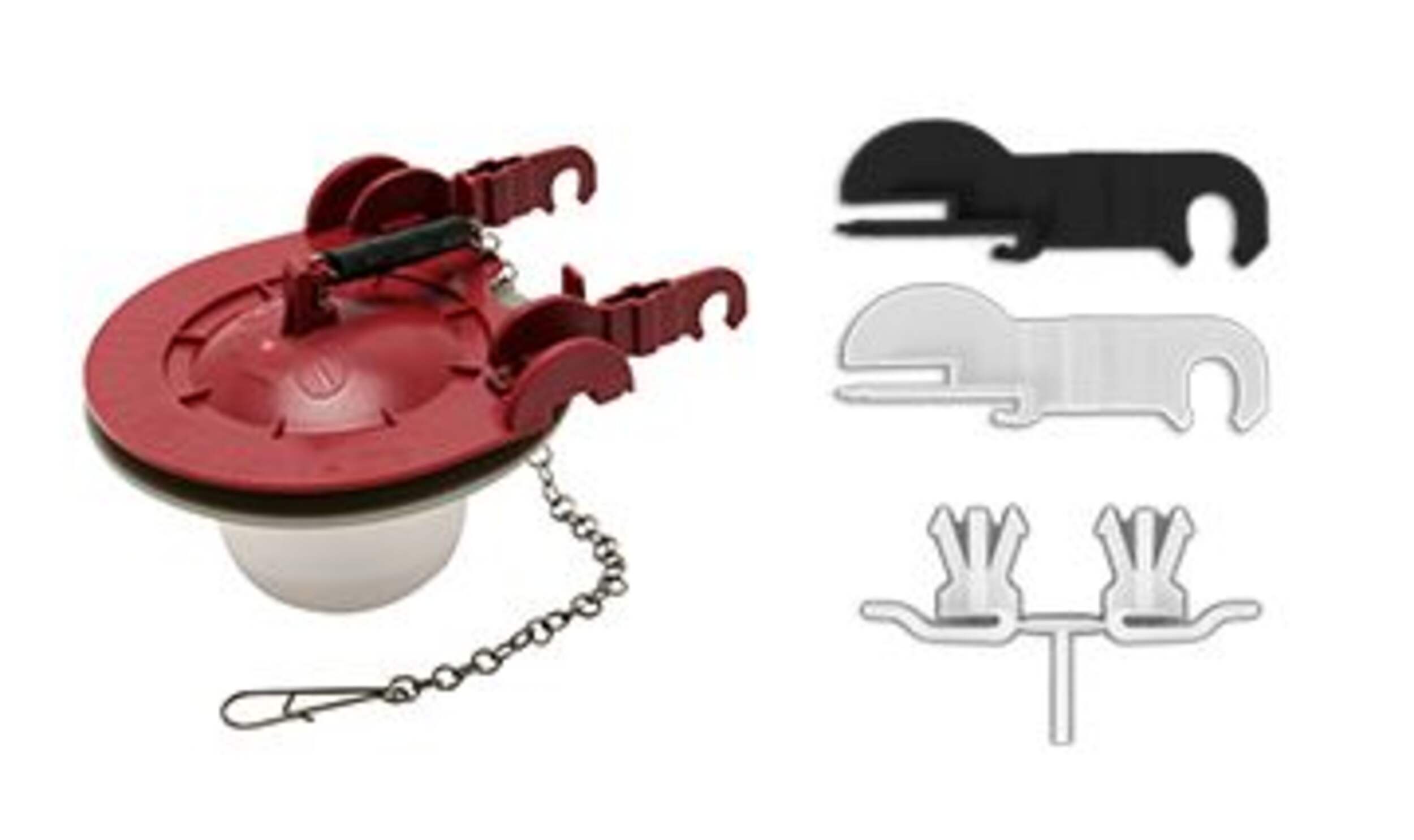 Clapet de toilette universel réglable Fluidmaster, 3 po de diamètre Composite_or_Mixed