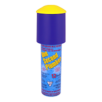 One Second Plumber Refill Can, 12-Shot Front_Elevated