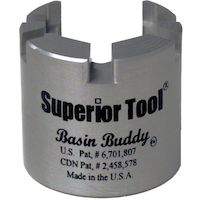Clé pour écrou de robinet universelle Superior Tool 3825 Front_Elevated