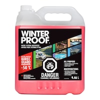 WinterProof™ Plumbing Antifreeze, Safe for Metal & Plastic Pipes, -50°C, 9.46-L