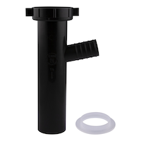 Tube de vidange PlumbShop pour lave-vaisselle, 1,5 x 8 po