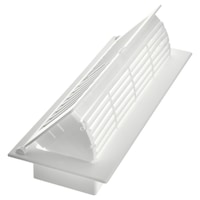 Imperial Louvered Plastic Pop-Up Register, White, Assorted Sizes