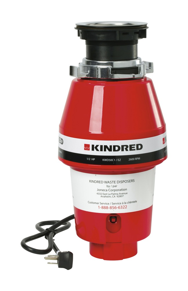 Kindred 1/2HP Countinuous Feed Food Waste Disposer with Sound Insulation Canadian Tire