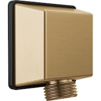 Coude mural carré pour douchette Delta Front_Angled_Right