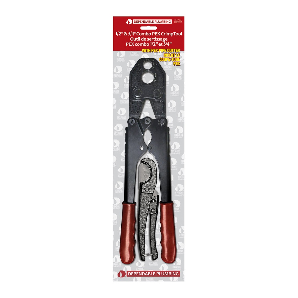 PEX Combo Crimp Tool Kit, 1/2in & 3/4in Canadian Tire