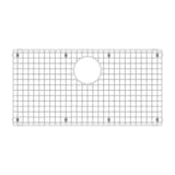 Grille d'évier Blanco pour évier 32 po à cuve simple, acier inoxydable Overhead_Flat