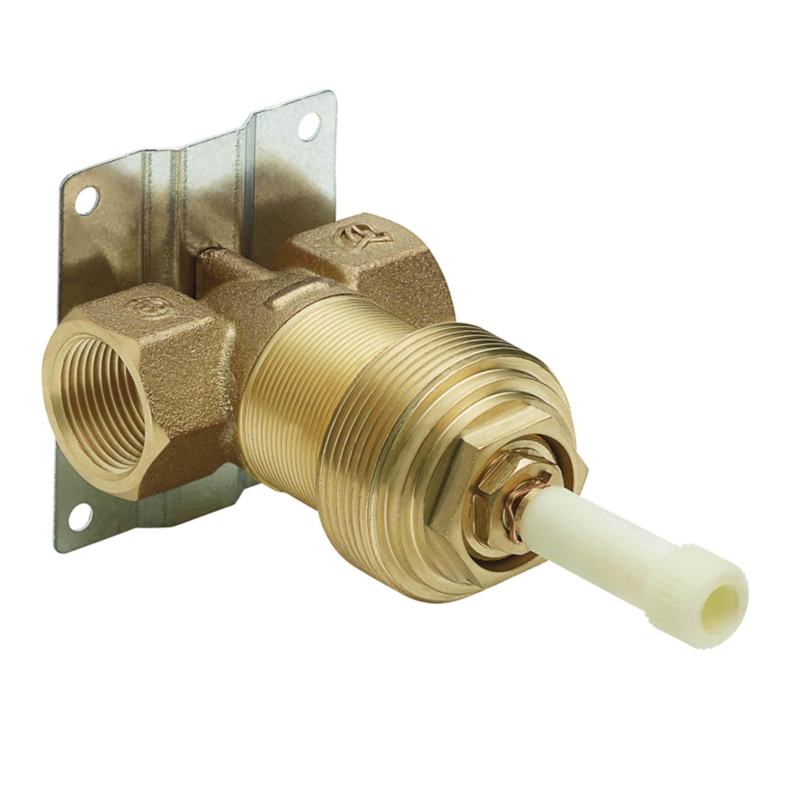 Moen Rough-in Control Shower Valve, 3/4-in IPS Connection Front_Three_Fourths_Angled_Right