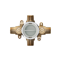 American Standard Flash® Shower Rough-In Valve with Universal Inlets/Outlets with Screwdriver Stops Front_Flat