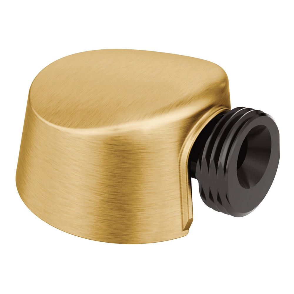 Moen Ell Round Handheld Shower Wall Connector, Brushed Gold Canadian Tire