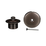 Moen Push-N-Lock Tub & Shower Drain Kit, Oil-Rubbed Bronze Composite_or_Mixed