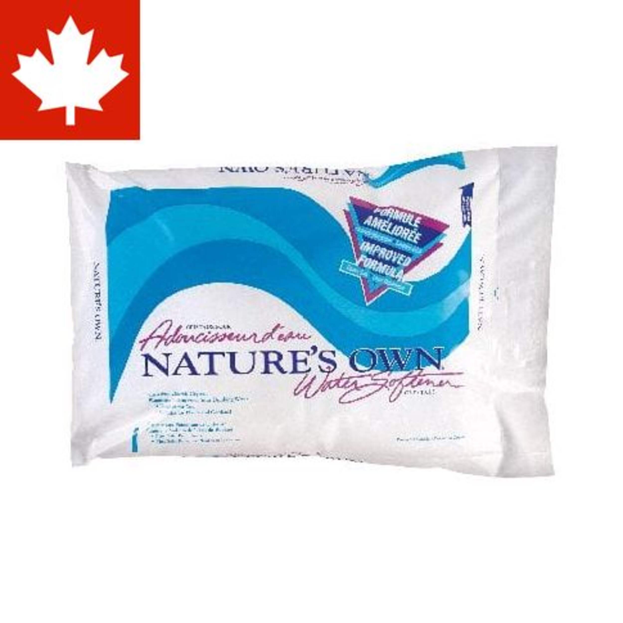Nature's Own Water Softener Potassium Chloride Crystals, 20-kg Front_Flat