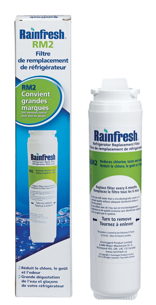 Rainfresh RM2 Fridge Filter for Whirlpool*, Maytag* and Amana* Fridges