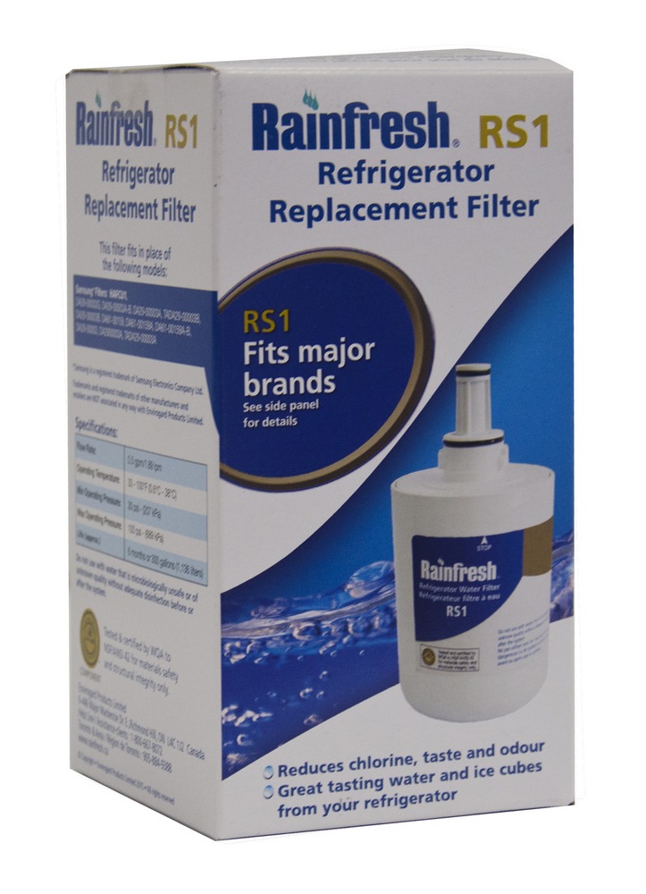 Rainfresh Rs1 Fridge Water Filter For Samsung Fridges Canadian Tire