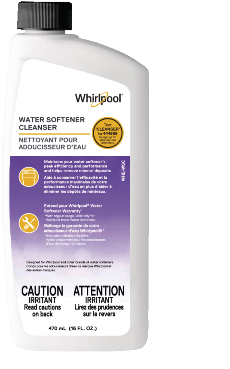 Whirlpool WHEWSC Water Softener Cleanser, 470-mL
