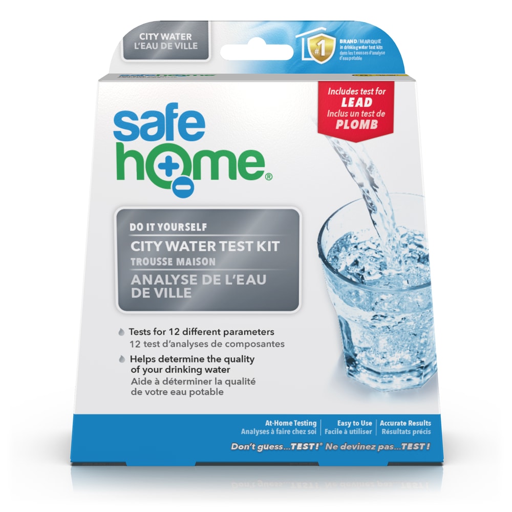 Safe Home SHCANCWTDIY1DIY City Water Test Kit Canadian Tire
