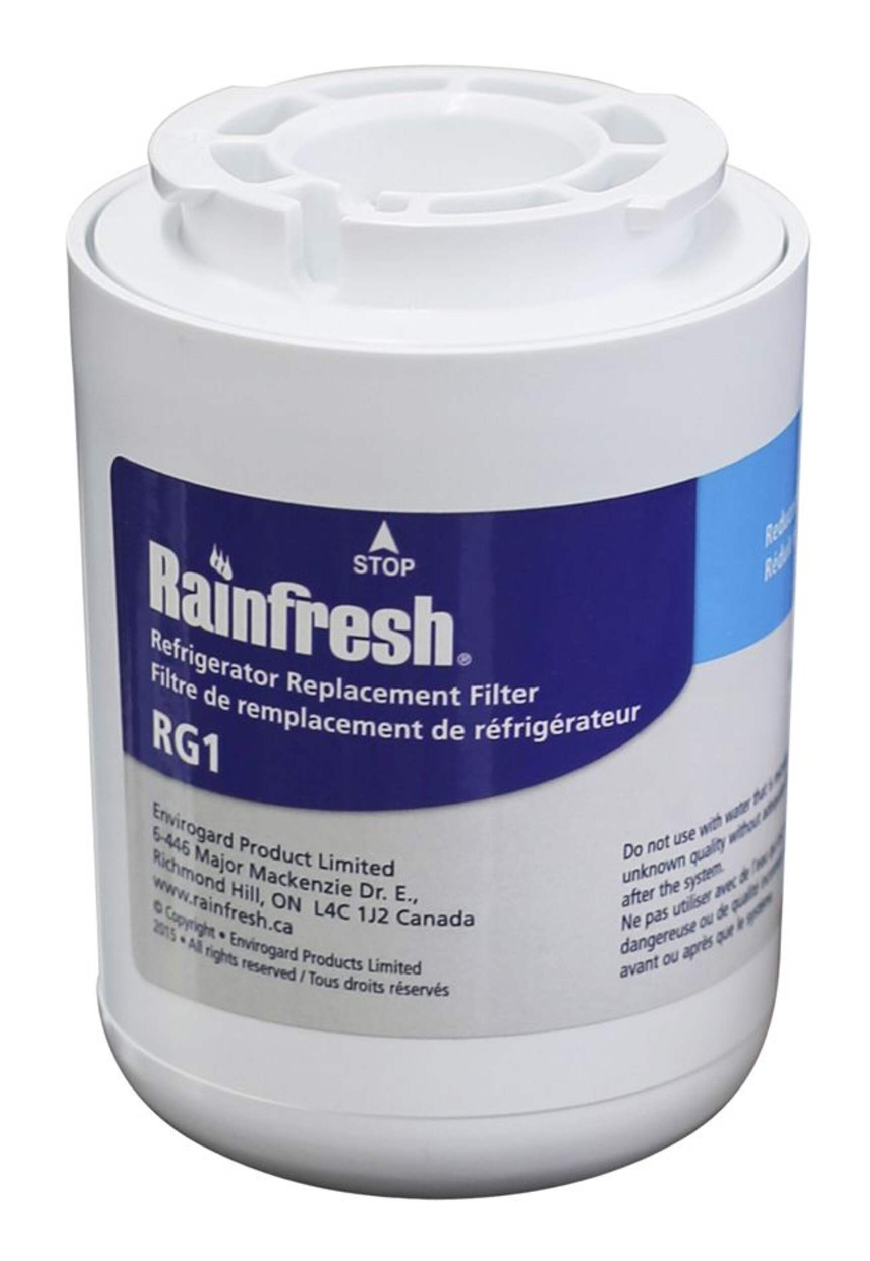 Rainfresh RG1 Fridge Replacement Water Filter Canadian Tire