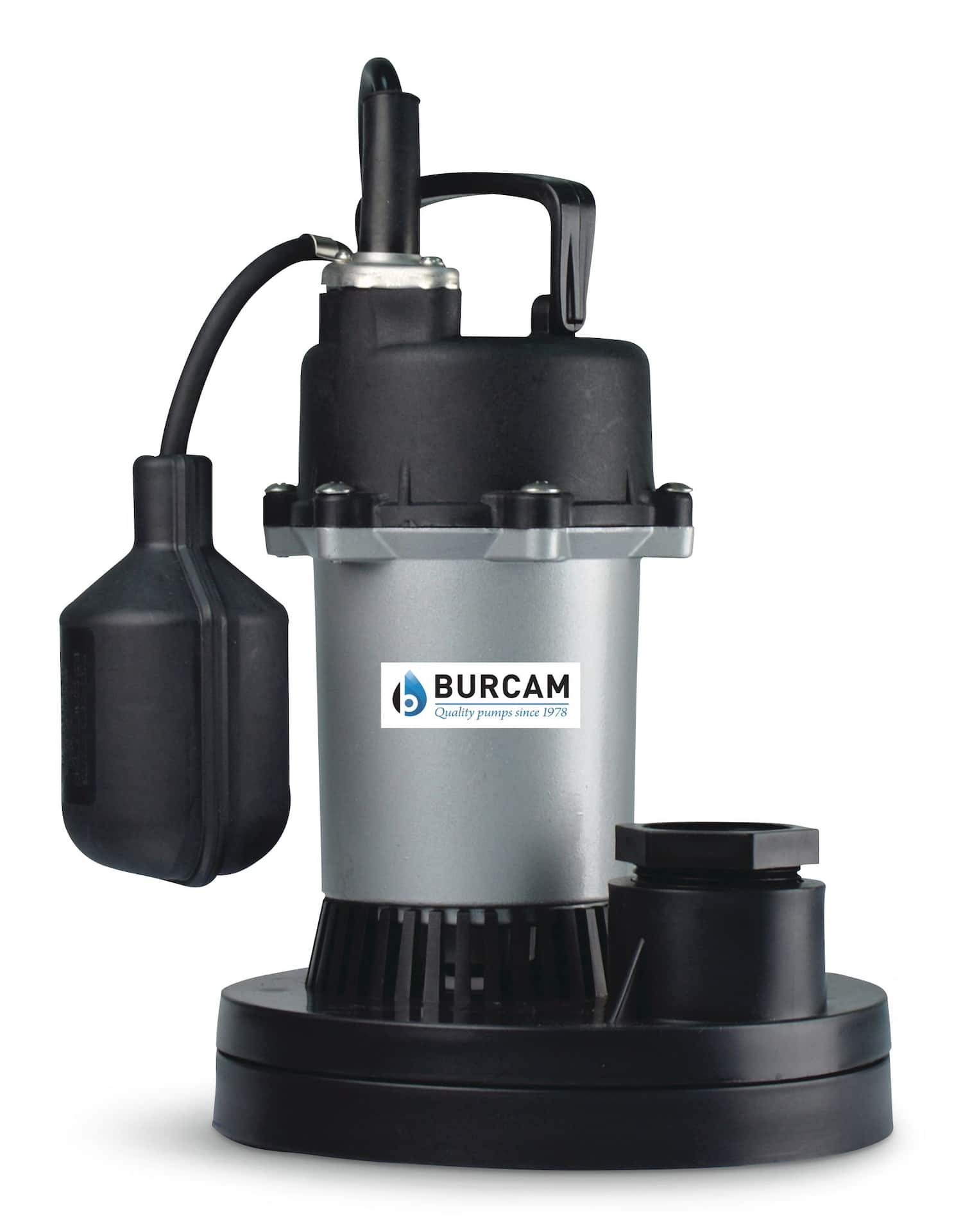 Burcam Pompe d'utilité submersible automatique 1/6 CV