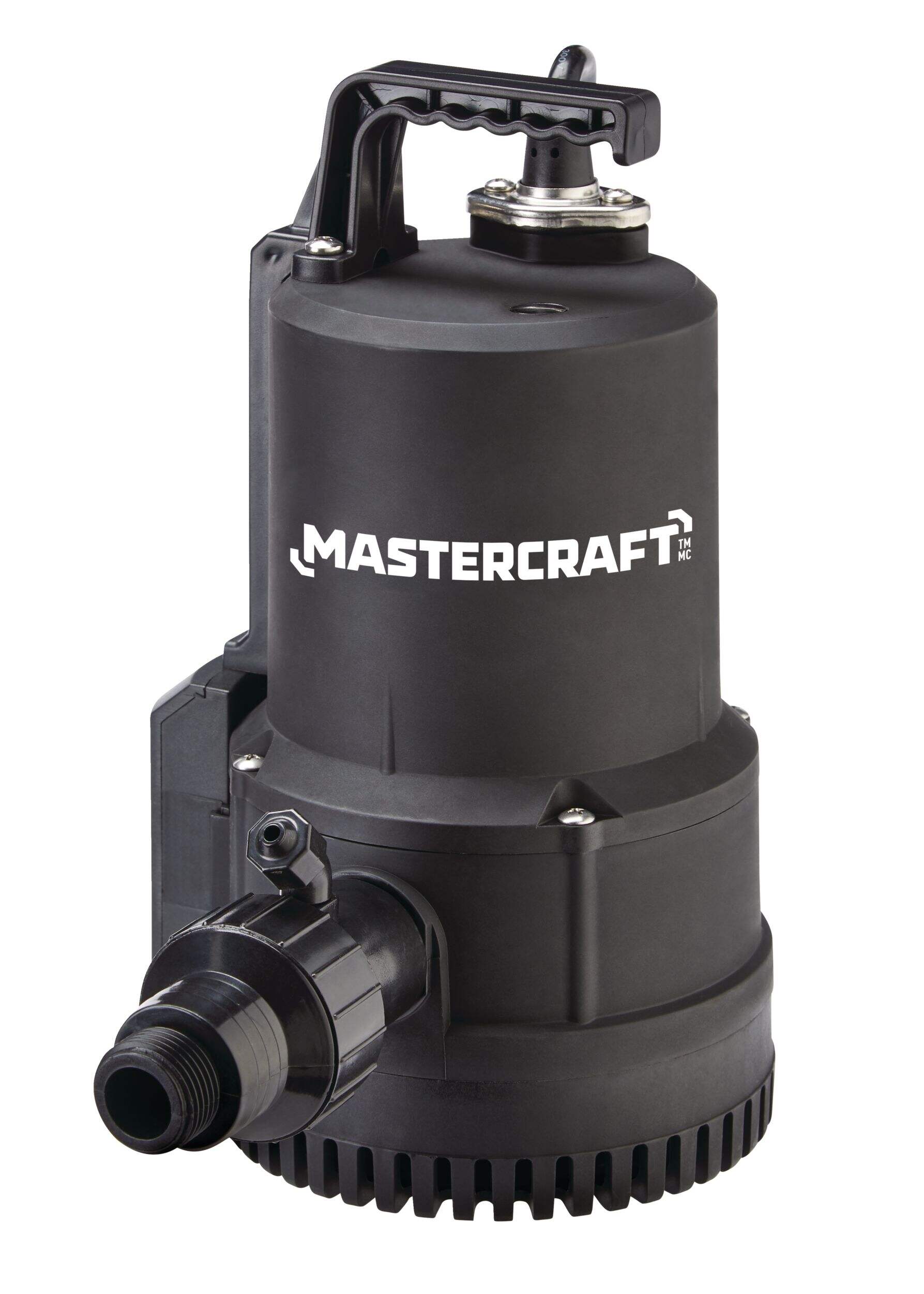 Pompe tout usage électrique Mastercraft, résistante aux obstructions, 1/4&nbsp;HP Front_Angled_Left