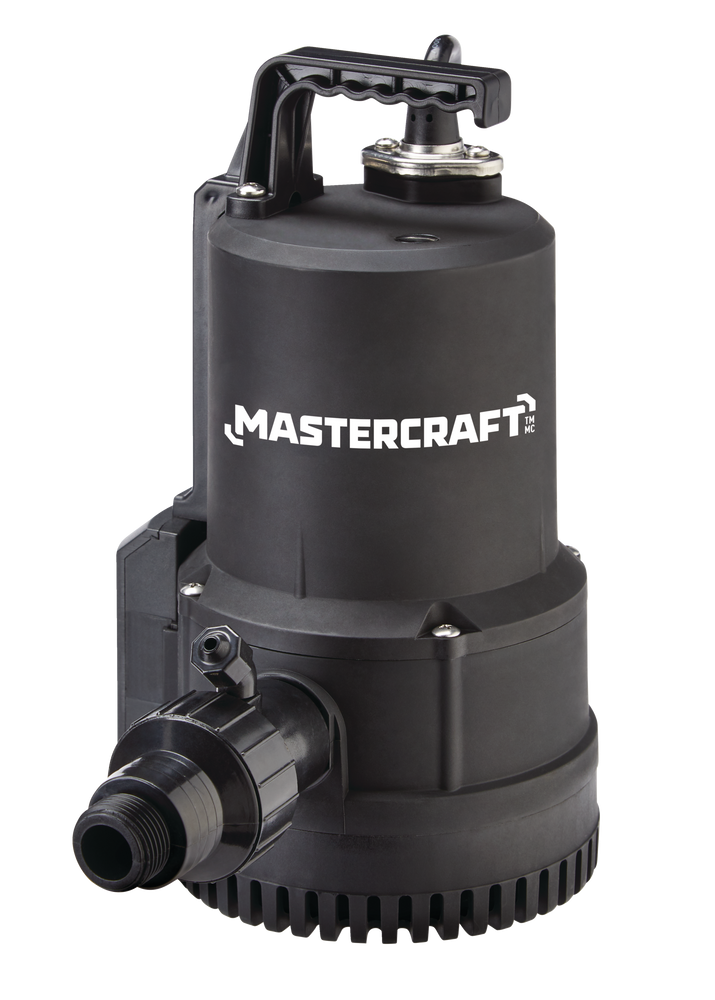 Mastercraft 1/4HP ClogResistant Electric Utility Pump Canadian Tire