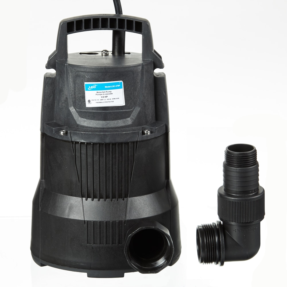 Mastercraft 1/2HP Thermoplastic Electric Waterfall Pump Canadian Tire