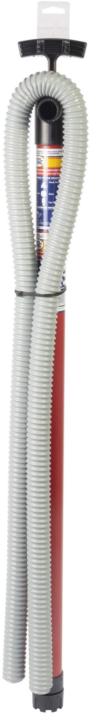 Siphon King 36-in Manual Utility Hand Pump with Hose Front_Flat