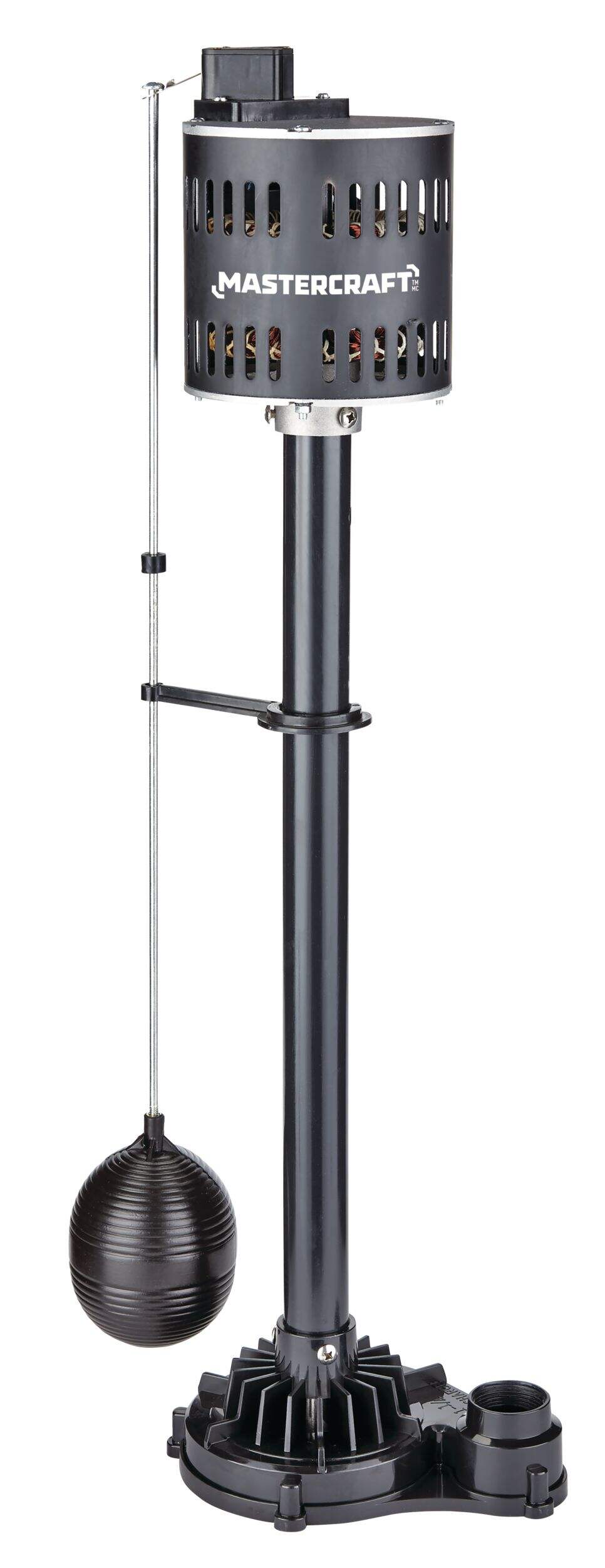 Mastercraft 1/3-HP Column Electric Sump Pump Front_Elevated