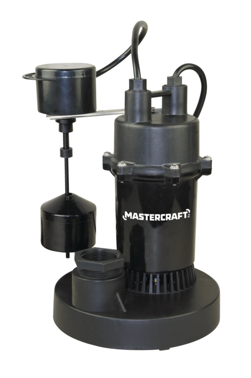 Pompe de puisard électrique submersible Mastercraft, 1/2 HP