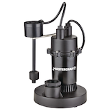 Mastercraft 1/3-HP Thermoplastic Electric Sump Pump Front_Elevated