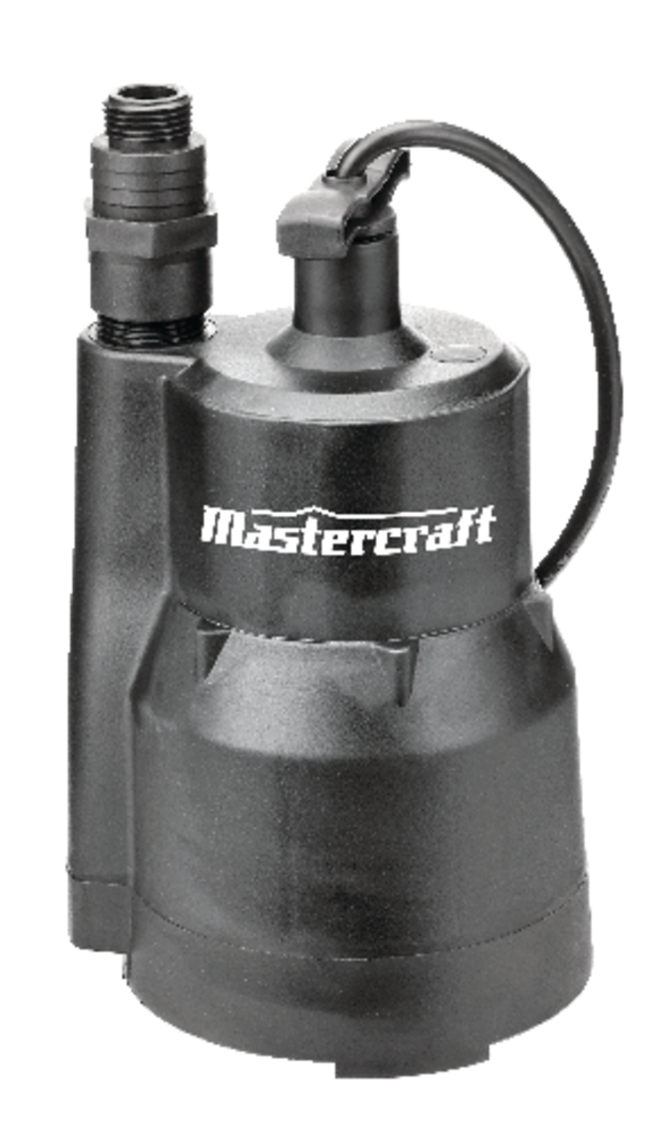 Pompe de puisard électrique à colonne Mastercraft, 1/3 HP