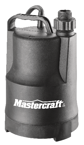 Mastercraft Submersible Utility Pump, 1/4 HP | Canadian Tire