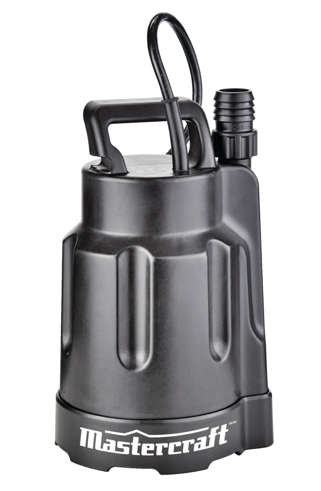 Mastercraft Submersible Utility Pump, 1/4 HP Canadian Tire