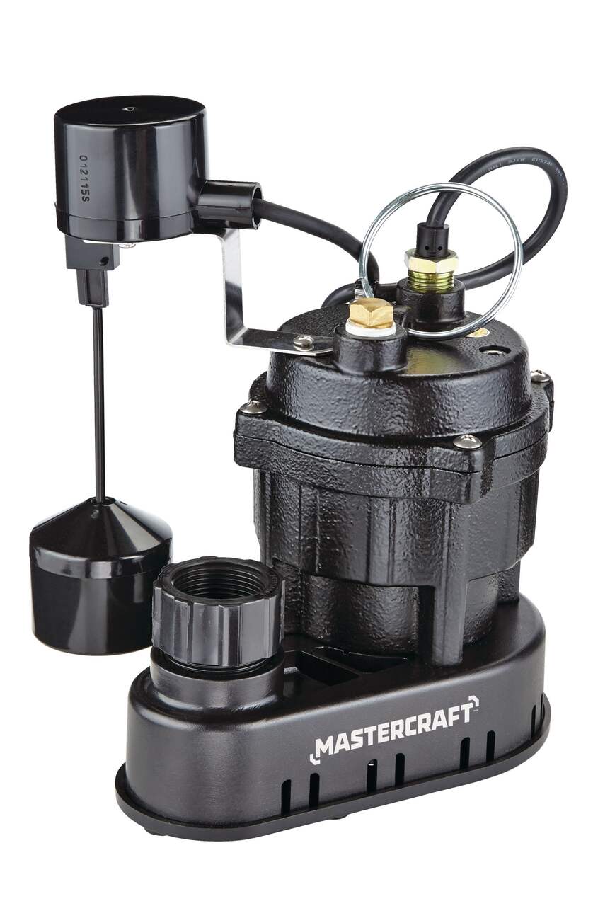 Mastercraft 1/2-HP Submersible Electric Sump Pump