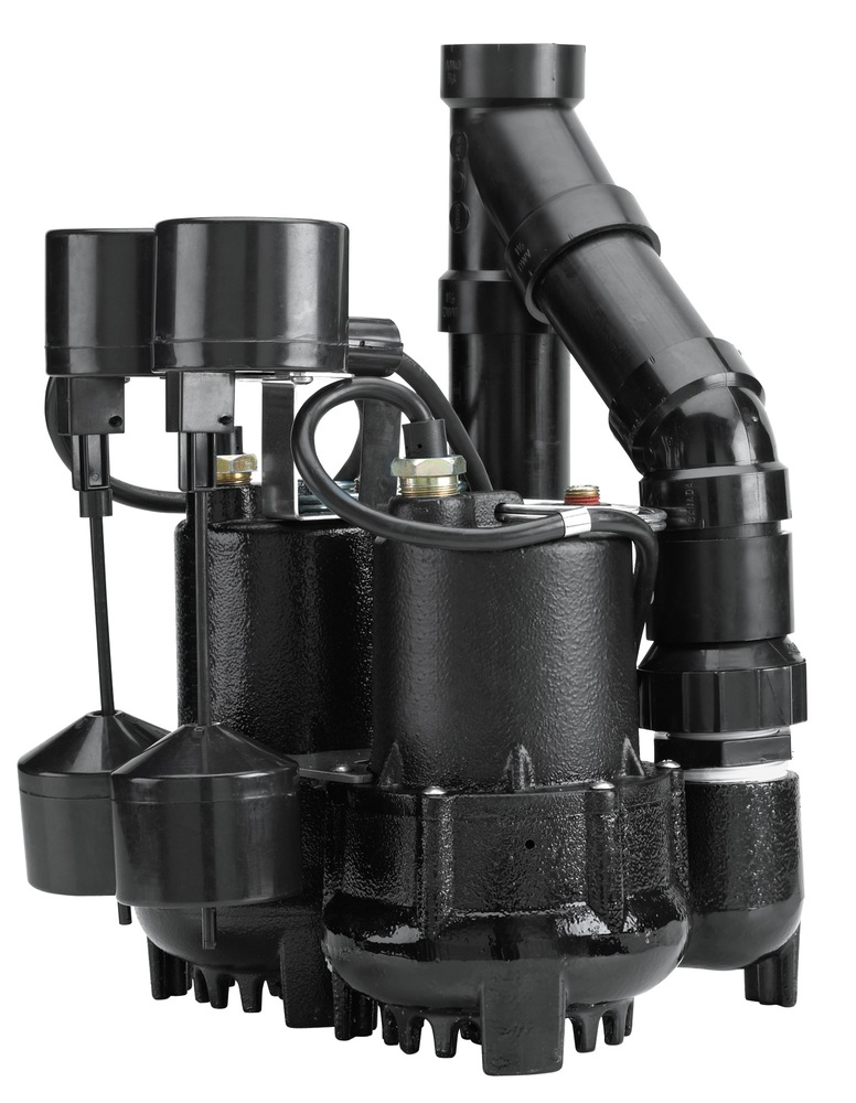 Mastercraft PrePlumbed Cast Iron Twin Sump Pump Canadian Tire