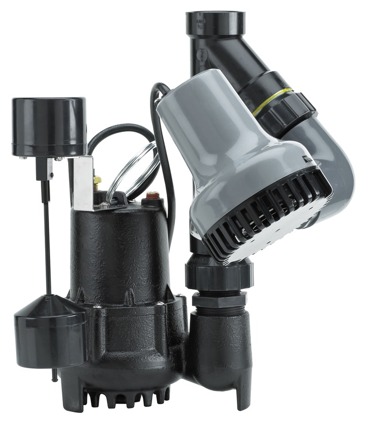 Mastercraft PrePlumbed Sump Pump with 12V Backup Pump Canadian Tire