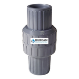 Clapet antiretour à ressort Burcam 750738, 1 1/2&nbsp;po Front_Elevated