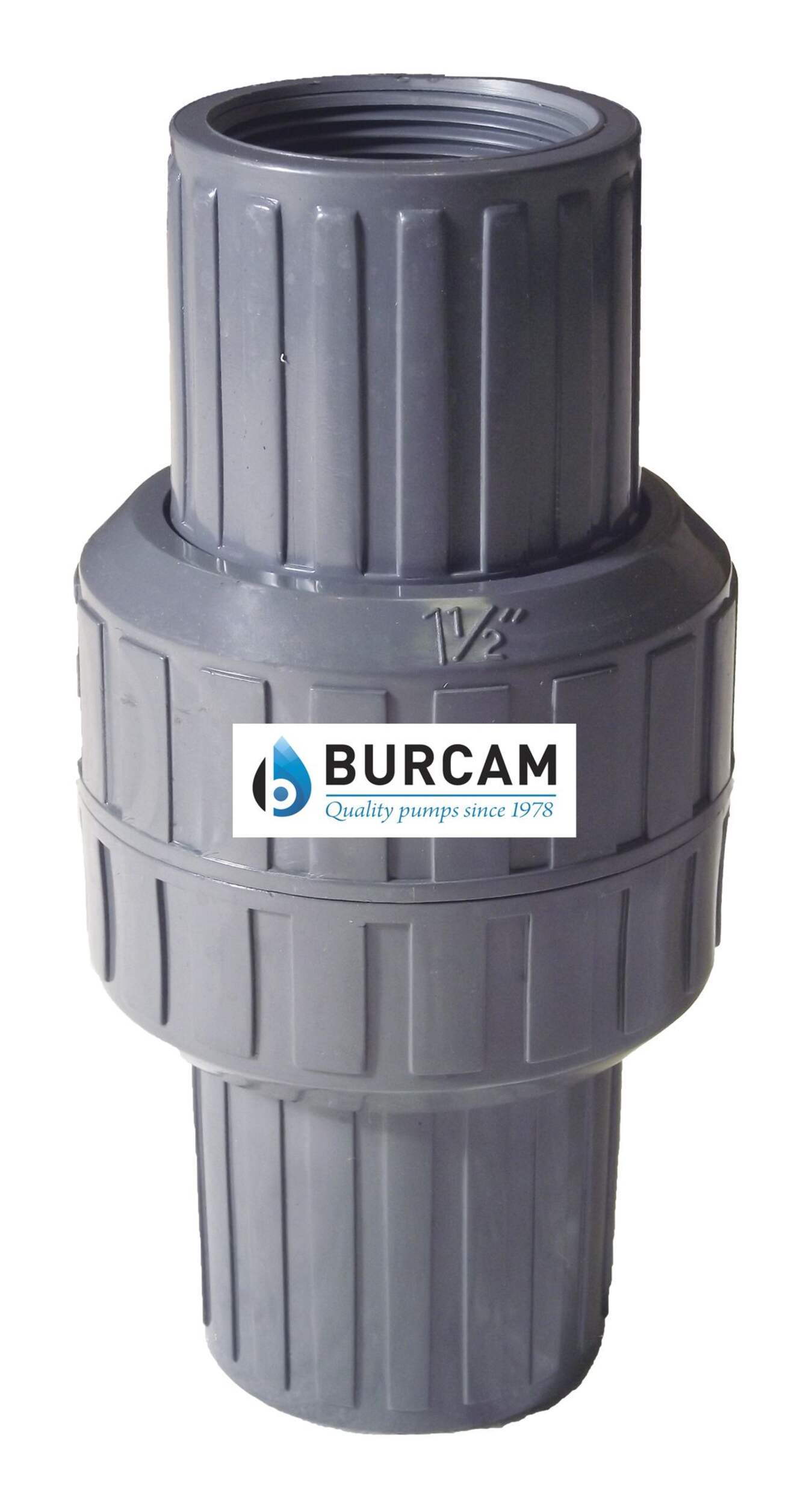 Burcam 750738 1-1/2-in Spring Check Valve Front_Elevated