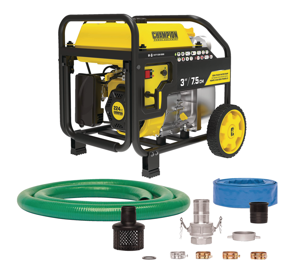 Champion 3in SemiTrash Gas Water Pump Canadian Tire